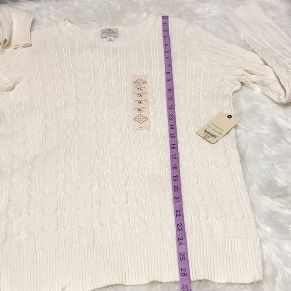 𝅺NWT ST JOHN’S BAY PULLOVER SWEATER XL - Picture 5 of 12